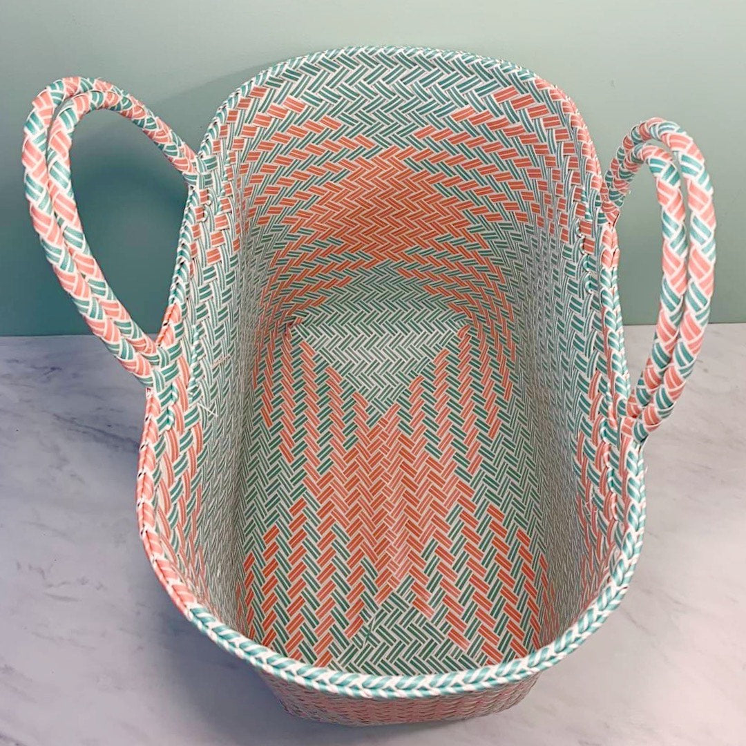 パサールバック プラナカングリーン&ピンクL