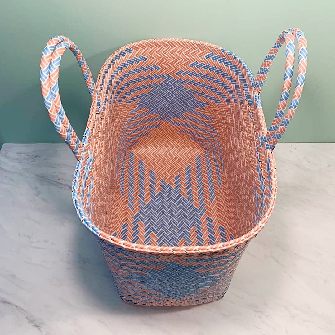 パサールバック プラナカンピンク&ブルーL