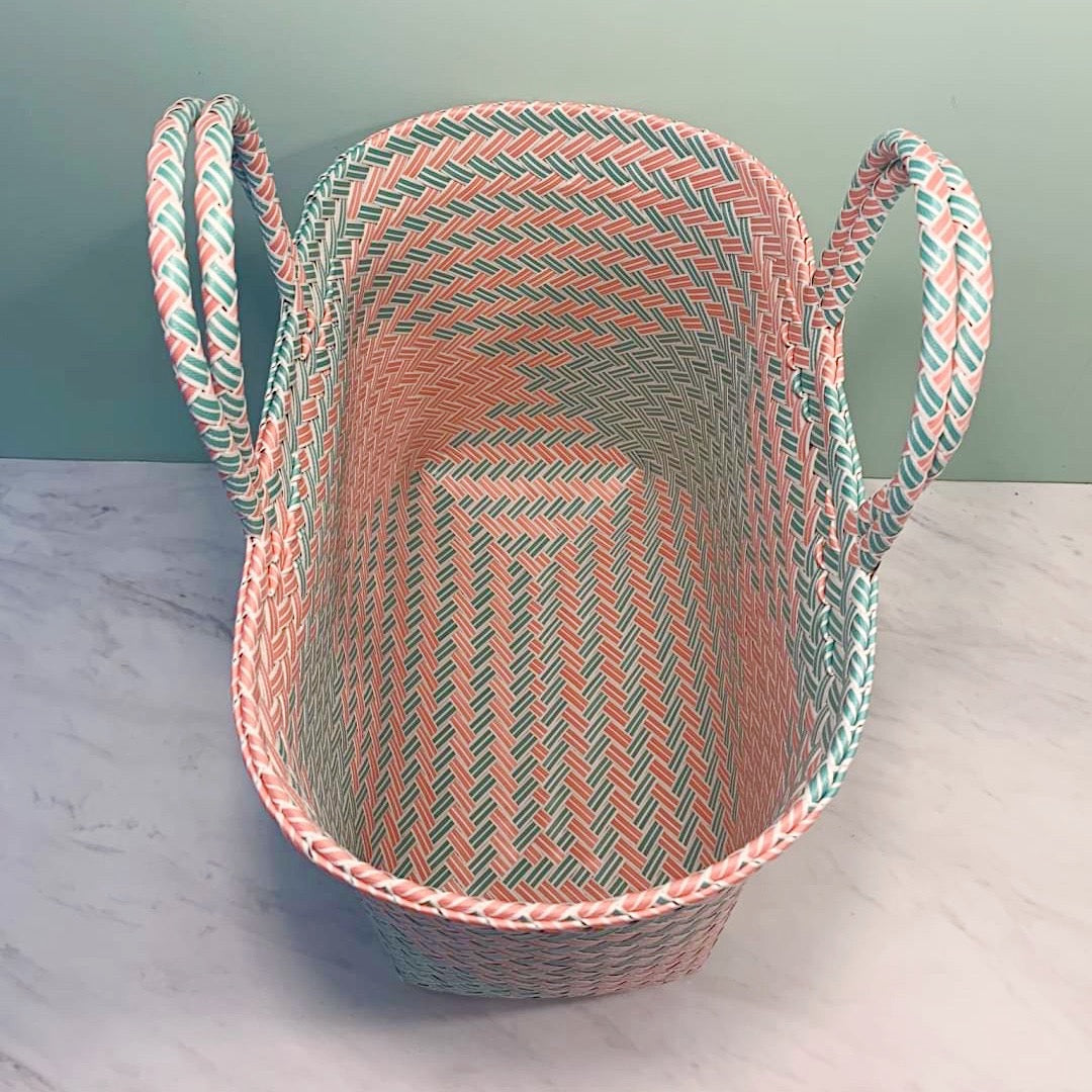 パサールバック プラナカングリーン&ピンクM