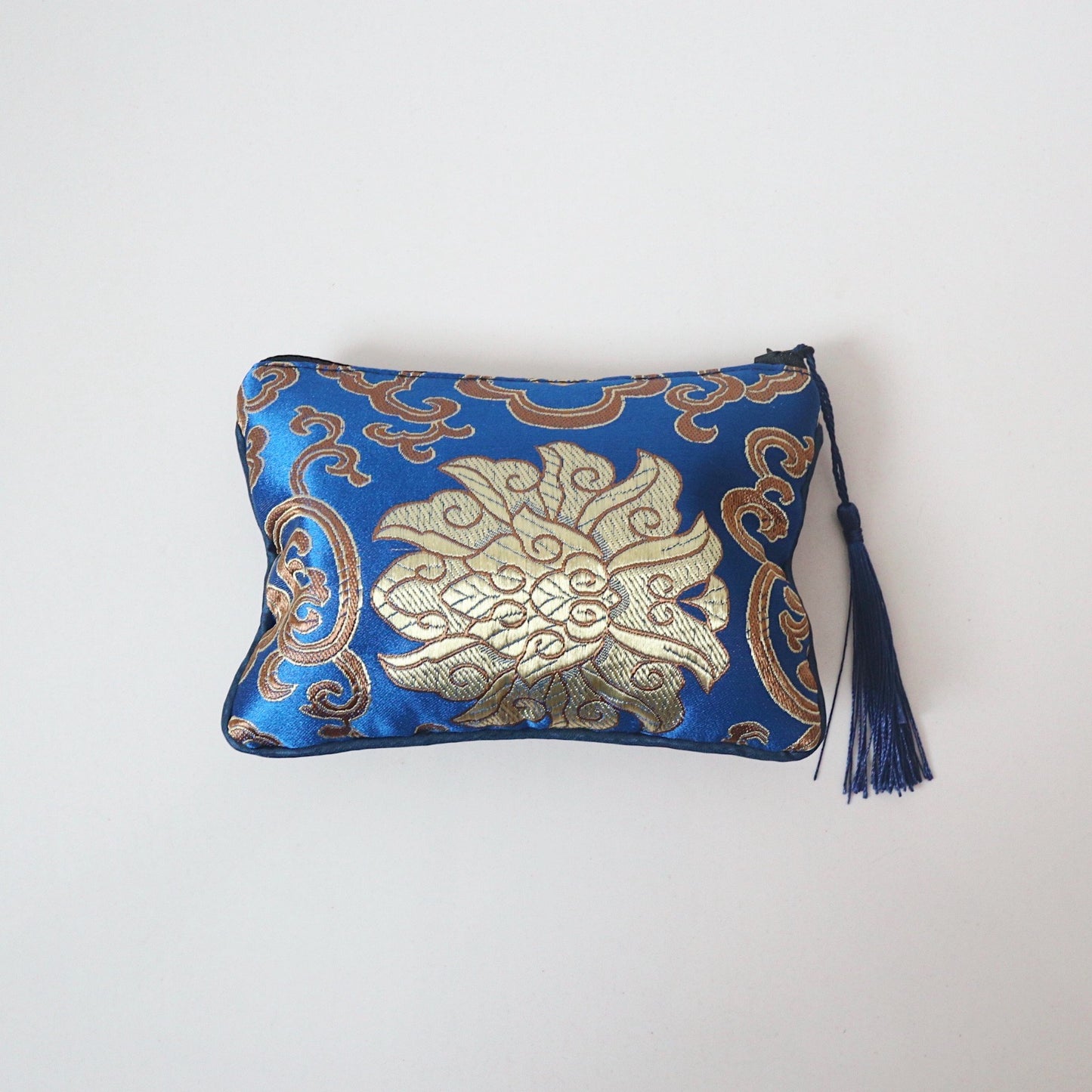 チャイニーズポーチ Light Brown✖️Dragon