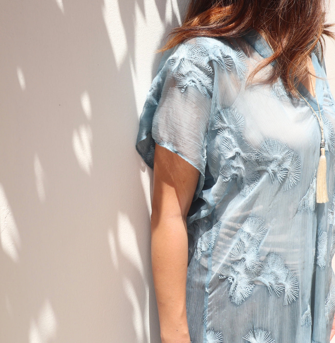 ブッダネックレス ブラックxマルチカラー